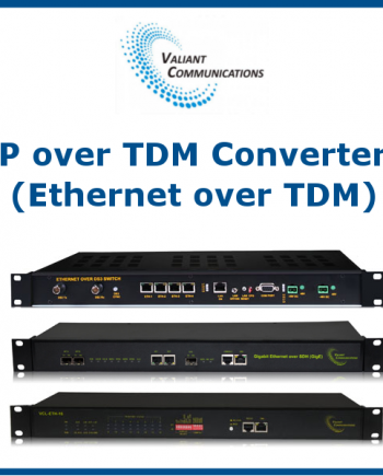 IP over TDM (Ethernet over TDM) Converters by Valiant